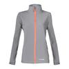 Women' Softshell Jacket, Gray-Orange, "3Xl", Ce, Lahti