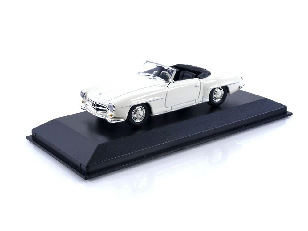 

MaxiChamps scale 190SL 1955 White 1/43 Mercedes-Benz (W121)