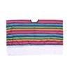 Halloween Mexican Costume Ethnic Cloak Mexican Poncho Mexican Style Cloak Cape  Kids Adult
