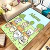 Custom personalization Chiikawa Area Rug - Perfect For Kitchen, Bathroom,Laundry Room Decor Large Size Available,Gift All Seasons