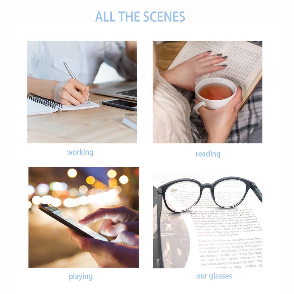 Women Round Retro Reading Glasses Oversized Vintage Reaaders Frame Spring Hinge Presbyopic Diopter