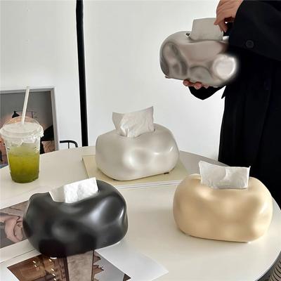 Tissue Box Advanced Napkin Holder Living Room Dining Table Tissue Case Household Tissue Storage Box