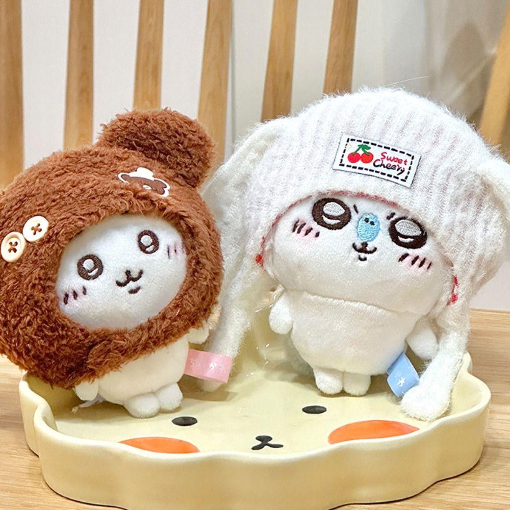 Rabbit Ears Cotton Doll Clothes Bread Clothes Outfit Accessories Fashion Doll Hat  10cm Doll