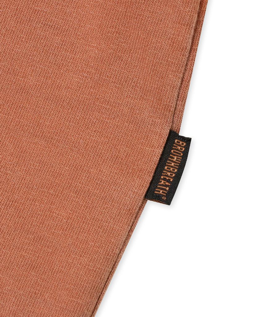 BROWNBREATH Pigment Tag Tee - Orange