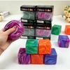 Soft And Glutinous Sensory Stress-Relief Toy Cube Filled With Gel Stretchable Ball Soft Ice Blind Box Slow Rebound