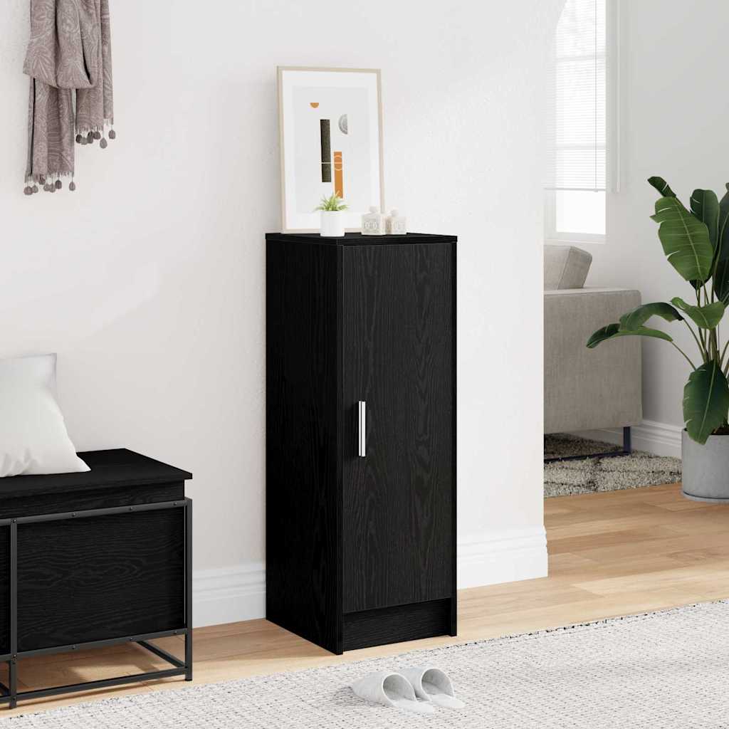 Shoe Cabinet Black Oak Effect 32 x 35 x 92 cm Particleboard