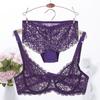 Damen Sexy Vollspitze Ultra-Dünn Bequemes BH-Set