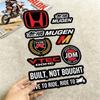 FOR MUGEN TYPE R VTEC Reflective Motorcycle Stickers Waterproof Vinyl Decals for Motorbike Helmet Fuel Tank Bike
