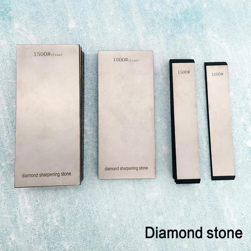 80-3000# Diamond Stone Professional Knife Sharpener Kitchen Tool Sharpening System Household Whetstone Large Size With Base Apex