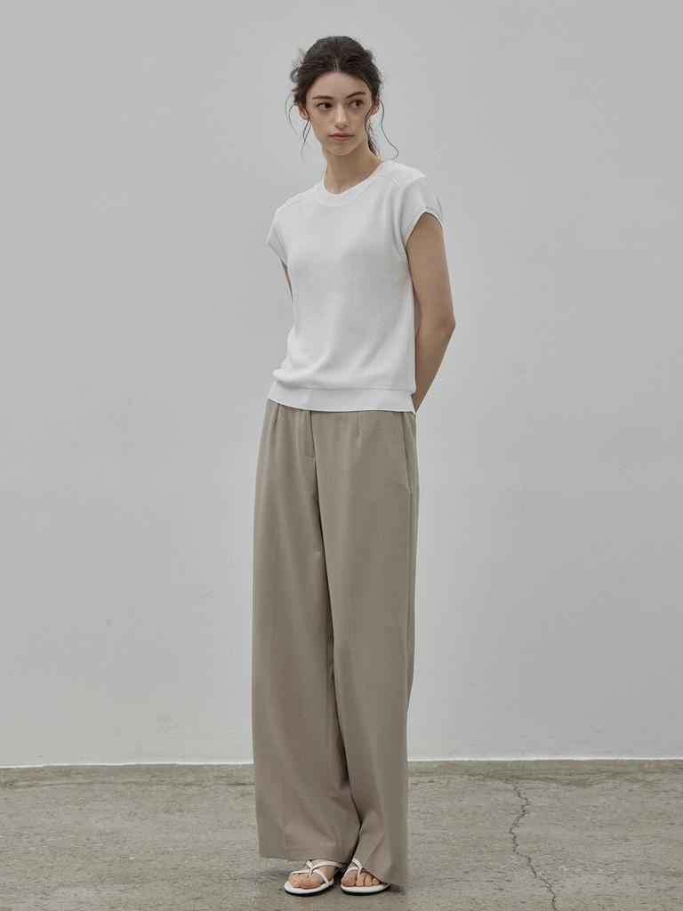 LE STUDIO Cool Drop Sleeveless Knit 2 Colors