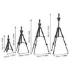 Mini Tripod Stand Metal Adjustable Cosmetology Hairdressing Training Mannequin Head Wig Stand for Doll Head Block Wig