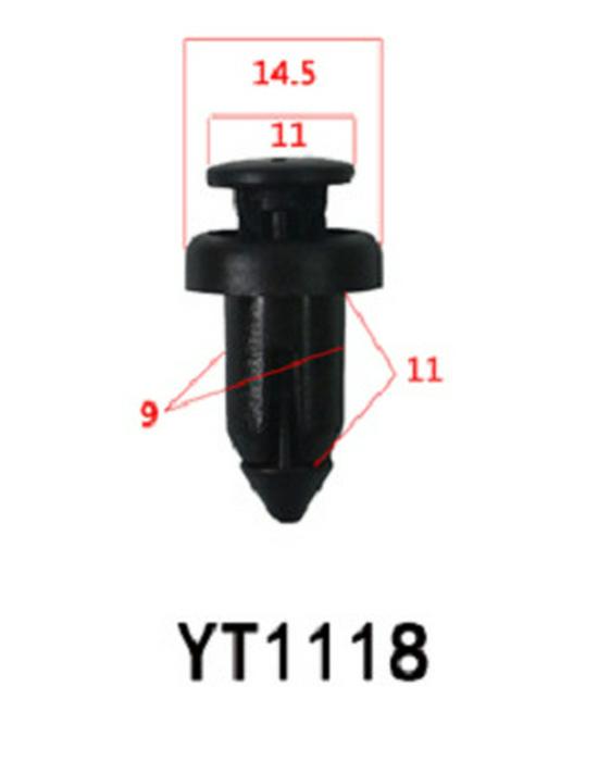 Honda & Toyota Door Panel Bumper Expansion Rivet Clip