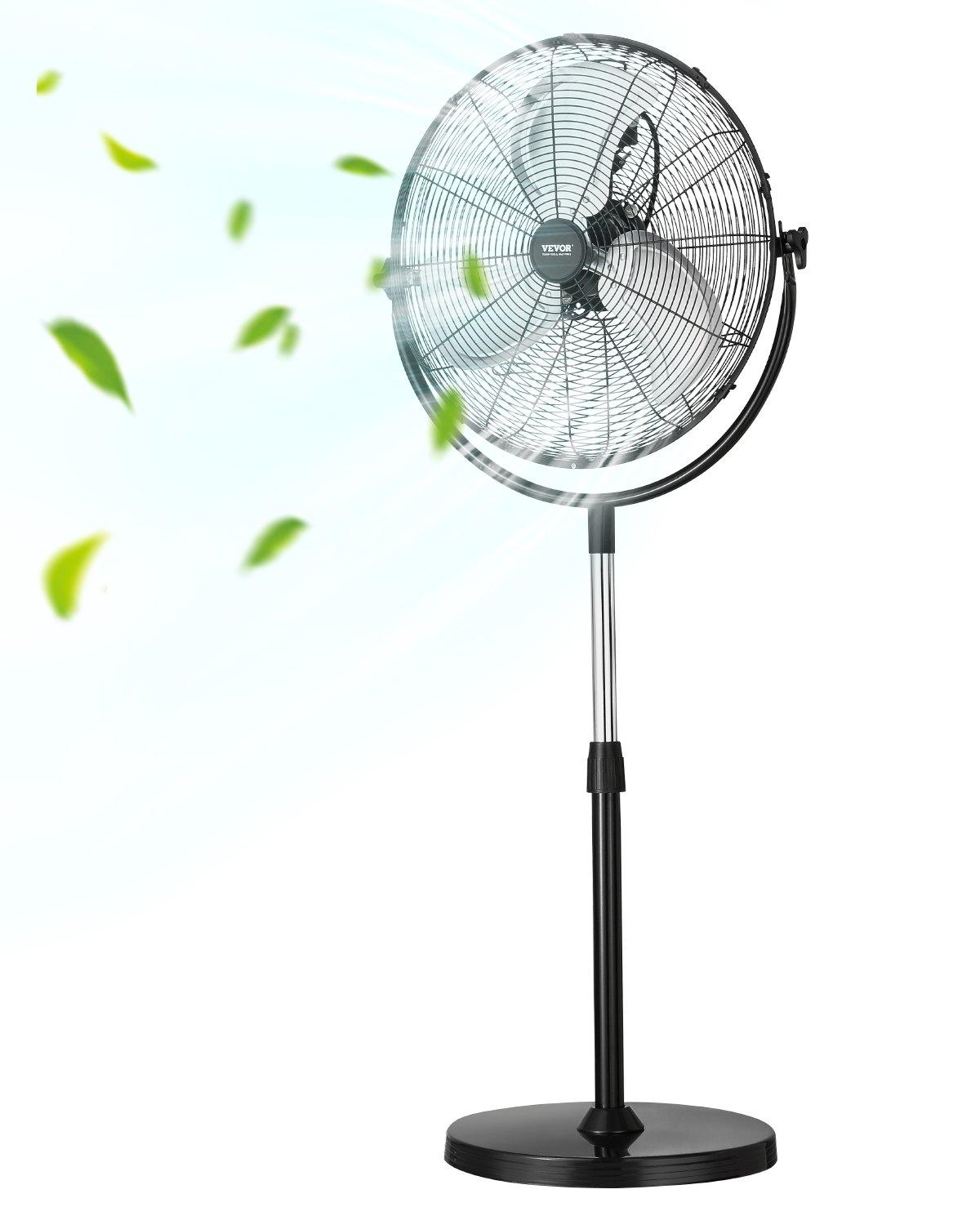 VEVOR Rūpnieciskais statīva ventilators, 18 collu
