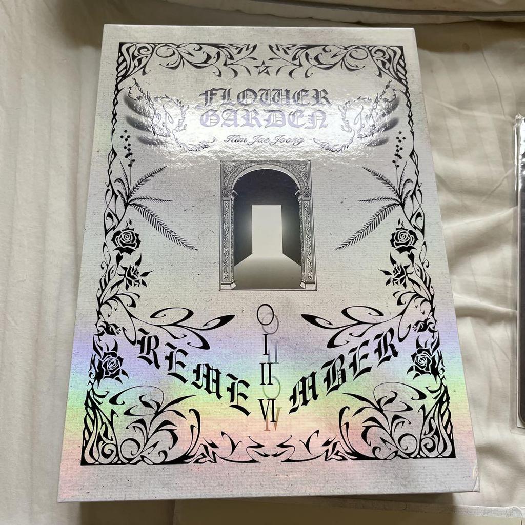 [USED] Jaejoong Flower Garden CD Box