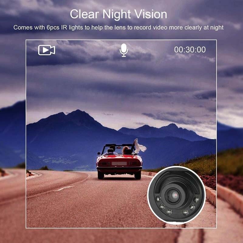 2.4-inch In-car DVR Dash Camera, Wide-angle Night Vision HD Video Recorder, Suitable for All Car Models.