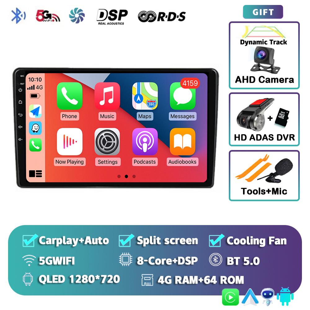 Android 14 Carplay Auto WIFI+4G Car Radio For Peugeot 308 T9 308S 2013 - 2017 Multimedia GPS Player Stereo 2din DSP Head Unit