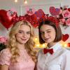 Wedding Decoration Headband  Love Heart Hair Hoop Party Supplies Headband Eye Catching Valentine'S Day Headband For Photo