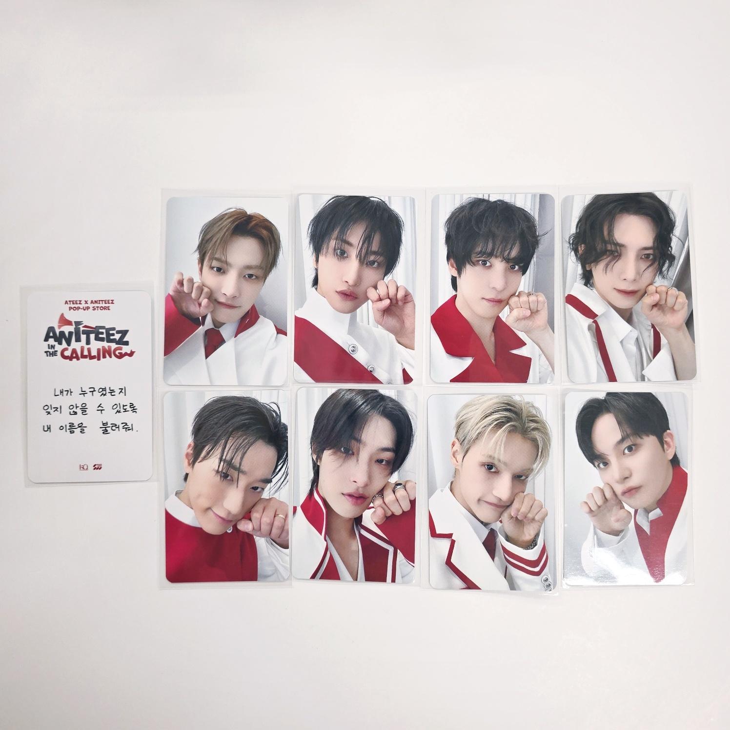 

ATEEZ ANITEEZ В ПРИЗЫВЕ Набор фотокарточек с мероприятия Специальная версия