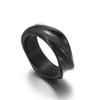 Irregular Geometric Men's Ring High Quality Stainless Steel Jewelry 3 Colors Popular High Street Accessories