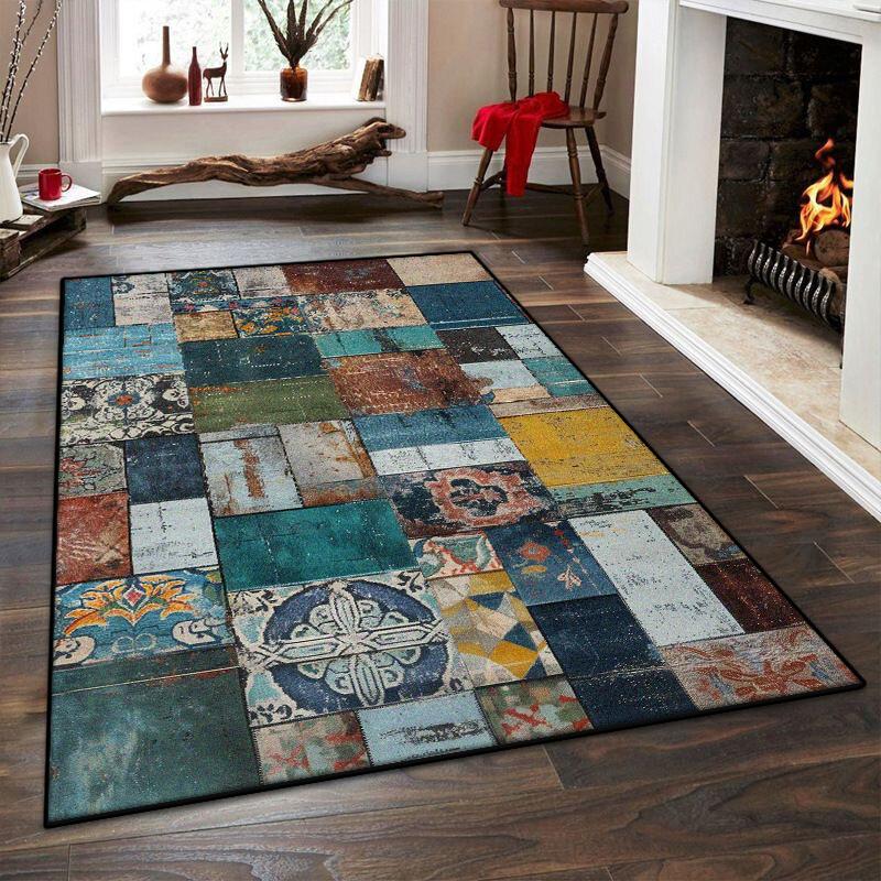 

Американський стиль Геометричний килим для вітальні Абстрактна прикраса Килим приліжковий для спальні Нековзний килимок 200x300 Для лаунжу Миючий килимок для підлоги 120*180cm