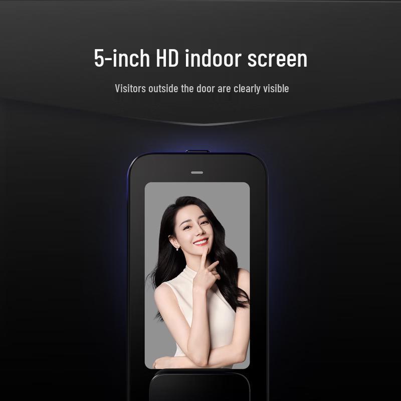 DESMAN Q50FVMax Smart Door Lock with Facial & Palm Vein Recognition