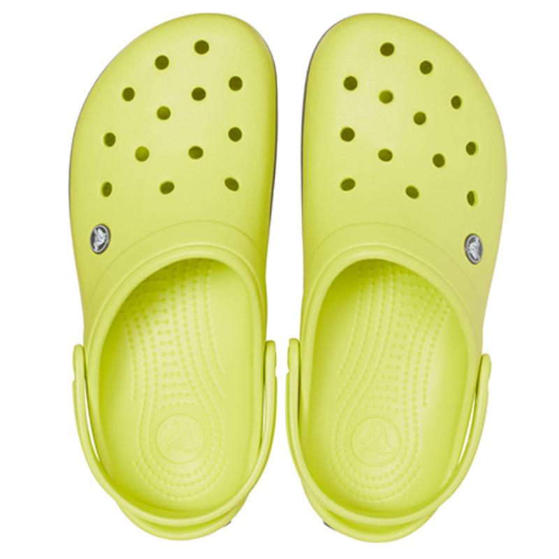 Crocs Outdoor Flat Heel Beach Hole Sneaker Sandals Grass Green