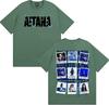 Cantante Aitana Cuarto Azul Álbum 2025 Portada Gráfica Camisetas Unisex Mujer Estética Harajuku Camisetas de Algodón de Manga Corta Streetwear