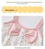 2025 Cute Summer Romper Baby Sling Jumpsuit - Fashion Wrap-around Newborn Girl Bodysuit 3657