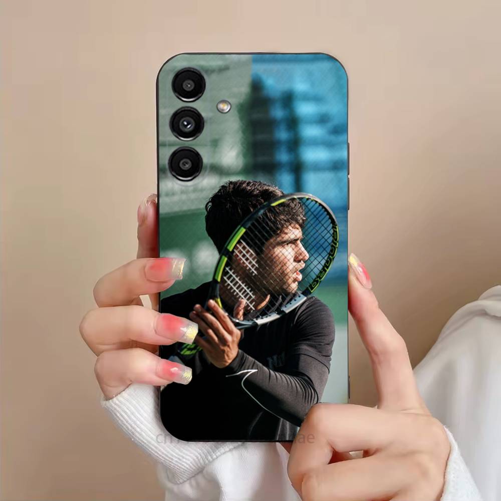 

Carlos Alcaraz S-Spanish P-Professional Tennis-S Phone Case For Samsung S25,24,21,22,23,S30,Ultra,S20,Plus,Fe,Lite,Note,S10,S9, SamsungS26ULTRA