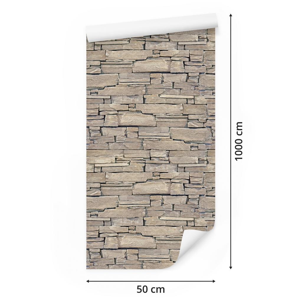 Decorative slate stone wallpaper for living room and bedroom 50x1000