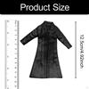 1:12 Scale Action Figures Coat Doll Clothes Dress up Collections for 6 inch Girl Dolls 6"
