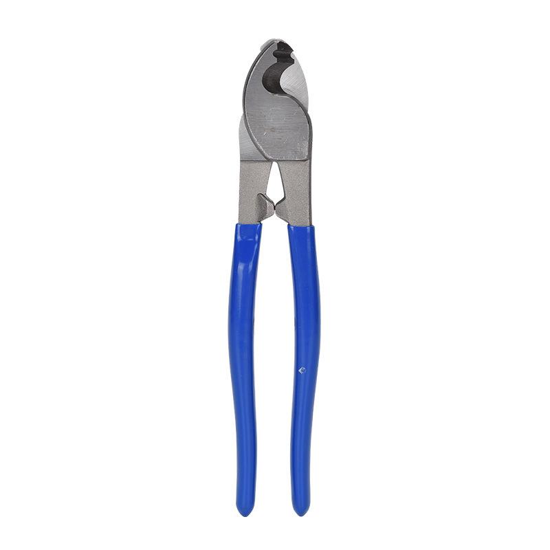 

Набор обжимных клещей HX-50B для больших медных/алюминиевых неизолированных клемм с резаком для кабеля и алюминиевой рукояткой.