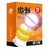 1pcs Stab Sleeve Condom Interest Passion Male and Female