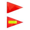 Garden Decoration And Safety Flag Pennant Tear Resistant Waterproof Bicycles Decoration for Bike Wheelchairs Camp Tent