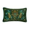 Federa Cuscino Decorativo per Casa, Federa Verde Scuro, Federa di Lusso, Divano, Letto, 18x18 Pollici, 45Cm