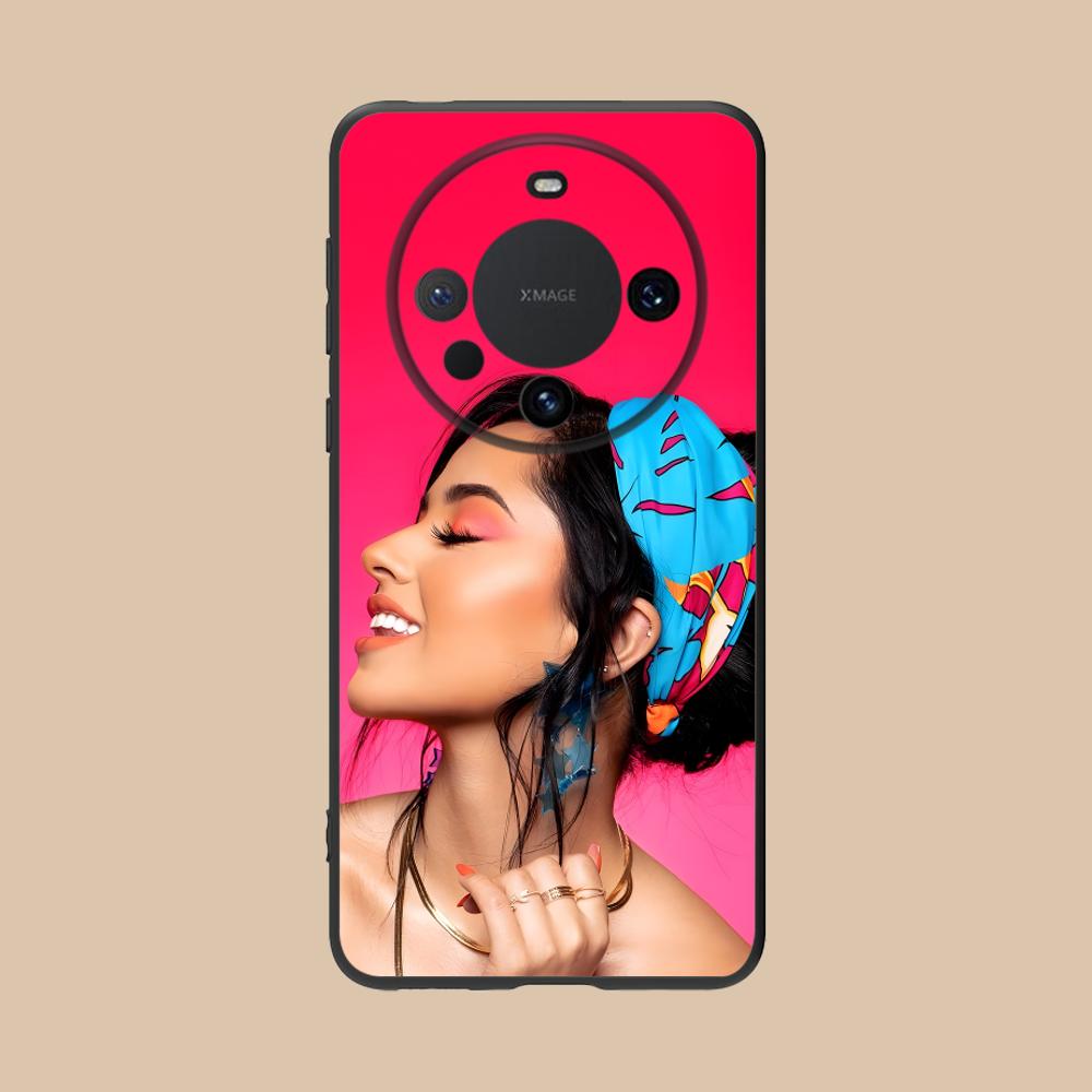 Fashion Becky G Matte TPU Mobile Phone Case for Huawei Mate 60 50 40 30 20 10 Pro Plus Lite E 5G Colorful Printing Cover