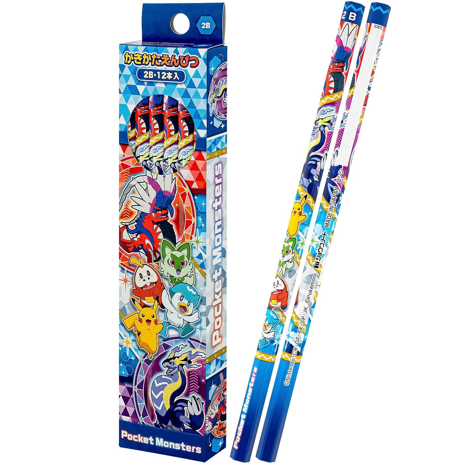 Showa Note Writing 302729004 Pokémon Pencil, 2B,
