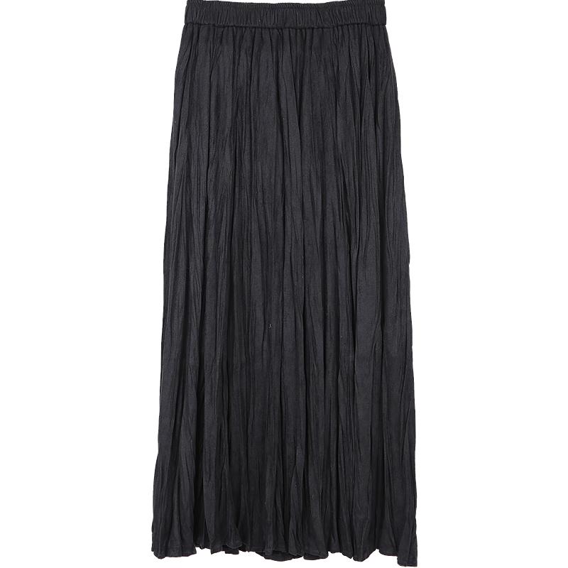 Betu Women s Suede Pleated Midi Skirt M