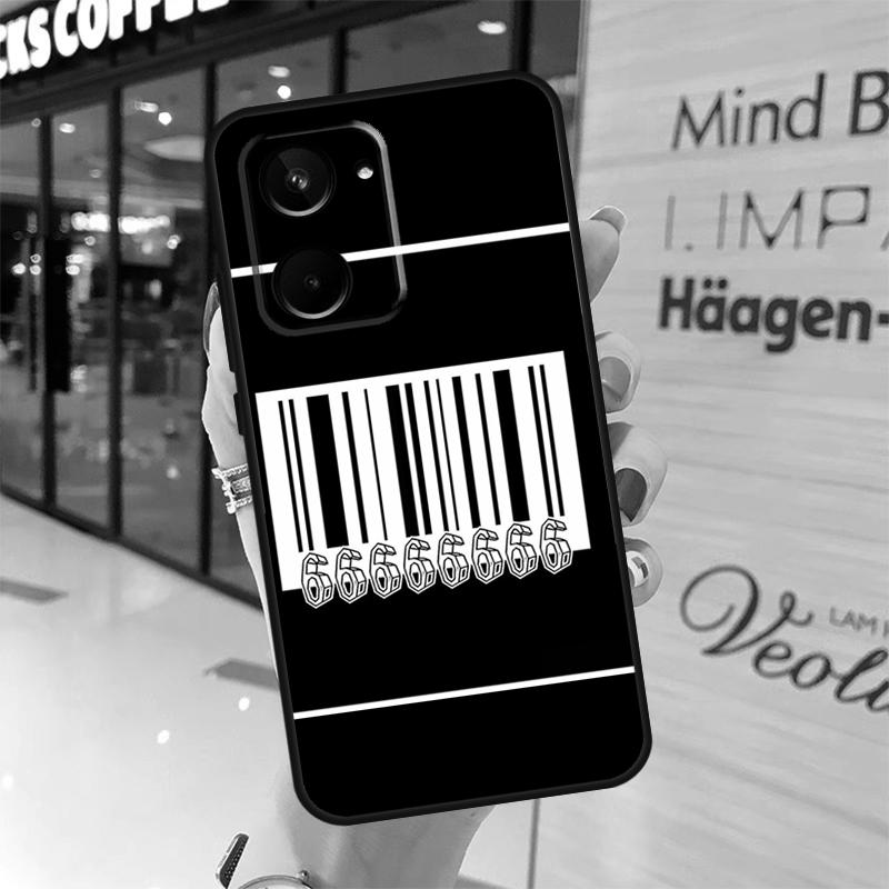 Black Aesthetic Skeleton Digital Art Case For Realme GT7 Pro GT6 11 12 13 14 15 Pro Plus C55 C53 C35 C33 C61 C65 C67 C53 C71 C75