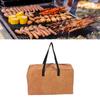 BBQ Blanket for Resting Meat Aluminum Foil Foldable Reusable Zipper Opening Dual Handle Insulated Brisket Resting Blanket
