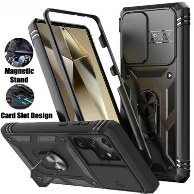 Posuvná kamera 360stupňový otočný kroužek Držák Kryt telefonu Pro Samsung Galaxy S24 S23 S22 S21 Ultra Plus S20 FE Note 20 Ultra Kryt
