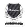 For Lexus 3D Metal Car Side Body Trunk Stickers Emblem Badge Decal Accessories RX350 IS300 ES250 ES200 ES330 ES350 IS250 GS300