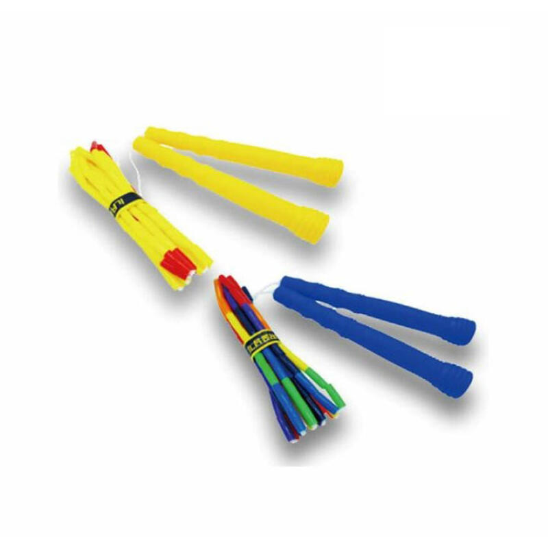 Domestically produced JJR-S450H slim bead jump rope fitness/diet yellow + red