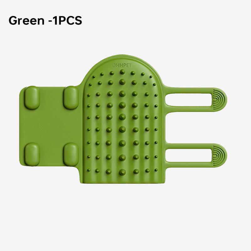 Grzebień do masażu do usuwania sierści kota Szczotka do drapania i pocierania Pielęgnacja kociąt Samoczyszcząca narożna ścienna Grzebienie do drapania kota