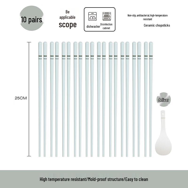 Macaron Ceramic Chopsticks Set