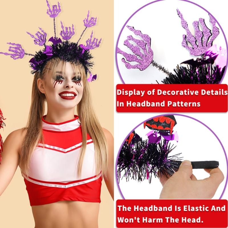 Comfortable Headbands Decorative Festival Hair Hoop Adults Girls Spirit Headdress for Birthday and Holiday Celebrations