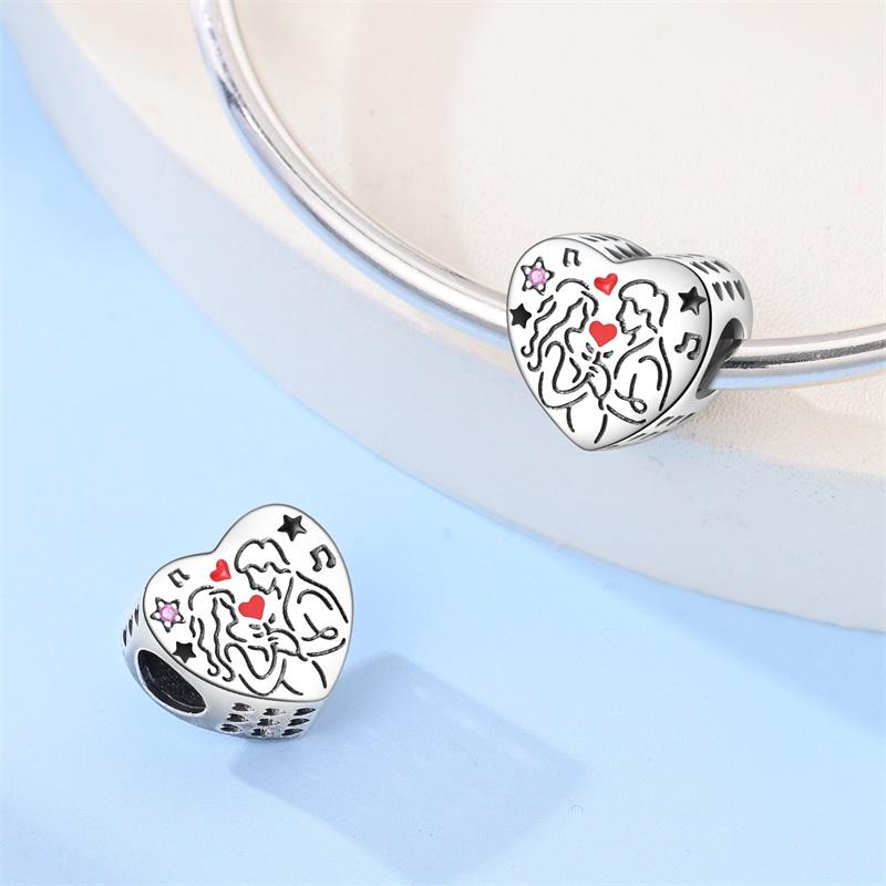 Copper Colorful Tree Of Life Family Pendant Charms Beads Fit Bracelets Diy Party Decoration Gifts Jewelry Accessory