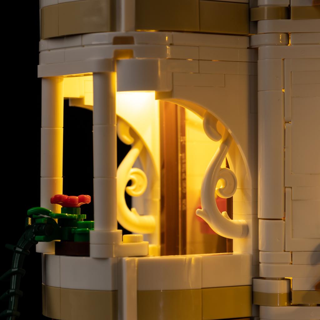 Kit d'éclairage LED DIY Pour Lego 11371 Kit de Lampadaire de Rue Commerçante Jouet de Construction Décoration Accessoires d'Éclairage Réglables