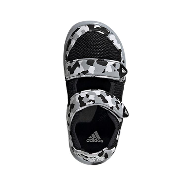 Adidas Water Sandal Comfort Sandal Black Gray Children Aged 3 7 Years Old GZ1307