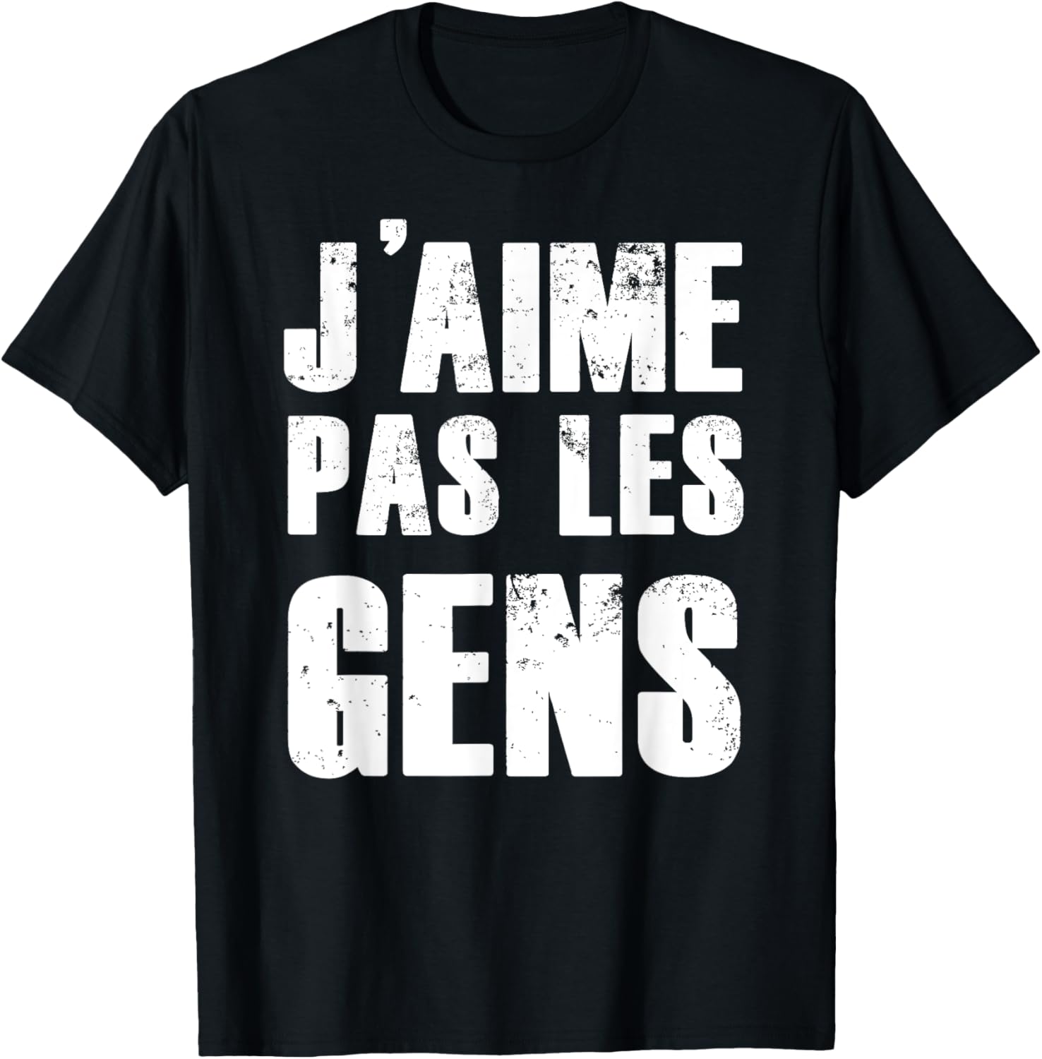 Мне Не Нравятся Люди Французский Интроверт Юмор Графическая Футболка Мягкая Повседневная Хлопковая Футболка 4XL